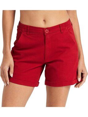 Stylish Women's Camo Shorts with Pockets, Elastic Waist, Casual Summer Utility 4